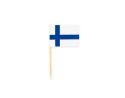 Cocktailprikkers Finland 8cm 50st