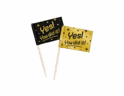 Cocktailprikkers You Did It 6,5cm 50st