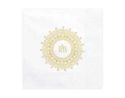 Communie Servetten Goud 33cm 20st