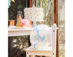Confetti Balllon Pastel 30cm -Feestspullen Winkel confetti balllon pastel 30cm 3