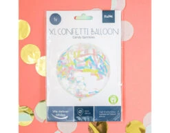 Confetti Ballon Pastel 61cm 6 Confetti Ballon Pastel 61cm -Feestspullen Winkel confetti ballon pastel 61cm 2