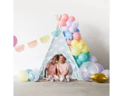 Confetti Ballon Pastel 61cm 7 Confetti Ballon Pastel 61cm -Feestspullen Winkel confetti ballon pastel 61cm 3