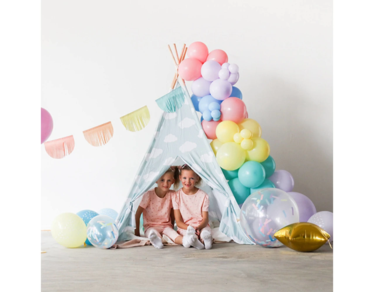 Confetti Ballon Pastel 61cm 4 Confetti Ballon Pastel 61cm - Afbeelding 4