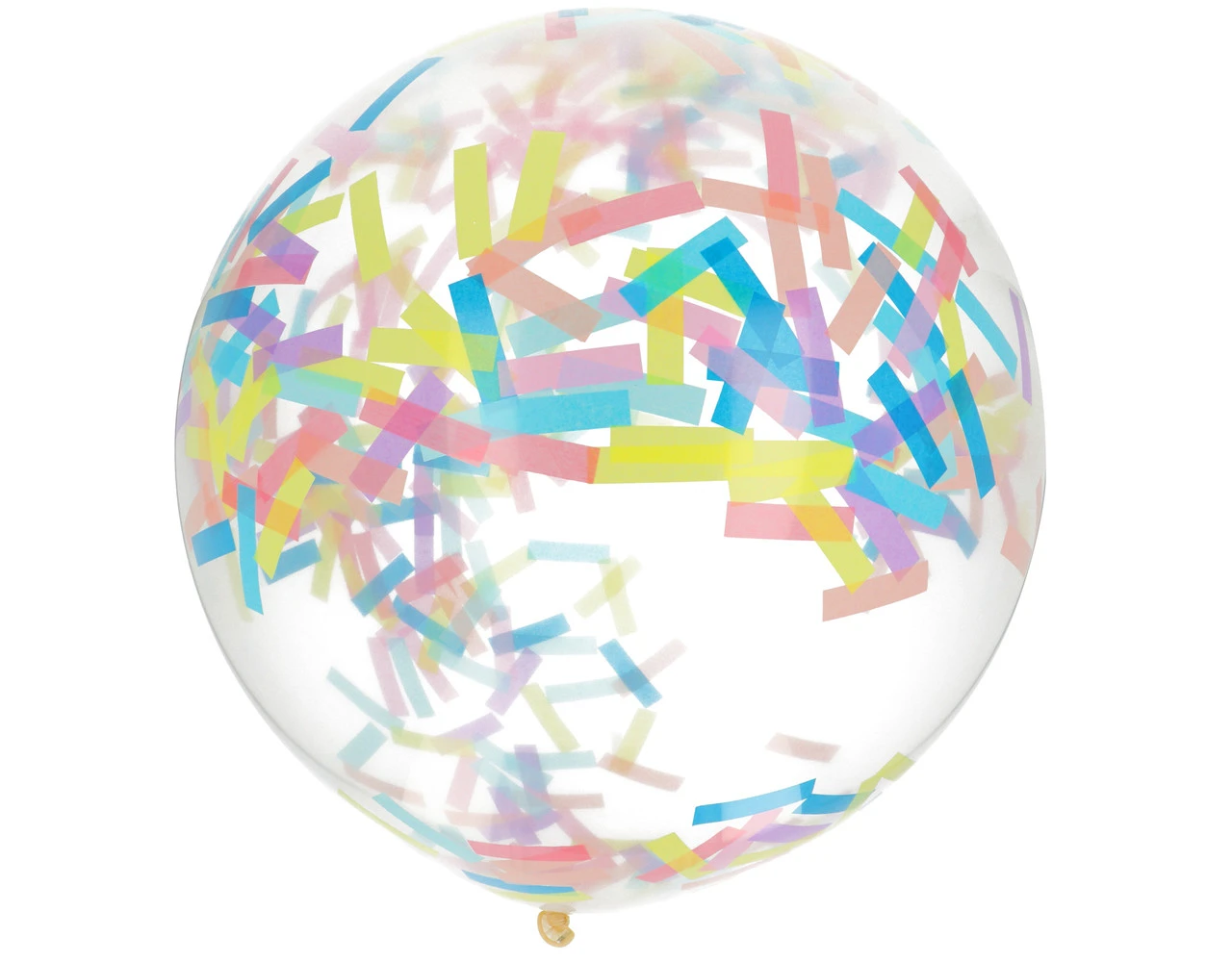 Confetti Ballon Pastel 61cm 1 Confetti Ballon Pastel 61cm