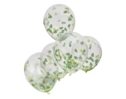 Confetti Ballonnen Bladeren 30cm 5st