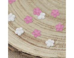 Confetti Bloemen Roze/Wit 7gr -Feestspullen Winkel confetti bloemen roze wit 7gr 2