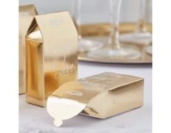 Confetti Box Gold Wedding Gold Paper With Confetti Filling Paper -Feestspullen Winkel confetti box gold wedding gold paper with confetti 2