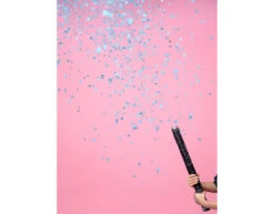 Confetti Kanon Gender Reveal Jongen 60cm -Feestspullen Winkel confetti kanon gender reveal jongen 60cm 3
