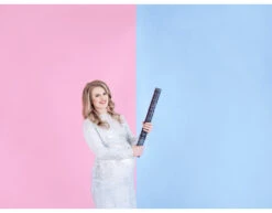 Confetti Kanon Gender Reveal Jongen 60cm -Feestspullen Winkel confetti kanon gender reveal jongen 60cm 5