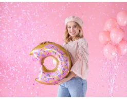 Confetti Kanon Gender Reveal Meisje 60cm -Feestspullen Winkel confetti kanon gender reveal meisje 60cm 5