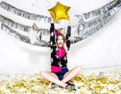 Confetti Kanon Goud 80cm -Feestspullen Winkel confetti kanon goud 80cm 4