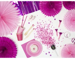 Confetti Kanon Lichtroze 18cm -Feestspullen Winkel confetti kanon lichtroze 18cm 3