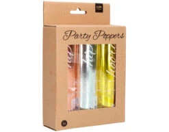 Confetti Kanonnen Set Metallic 15cm 3st 13 Confetti Kanonnen Set Metallic 15cm 3st -Feestspullen Winkel confetti kanonnen set metallic 15cm 3st 4