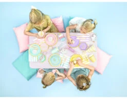 Confetti Knaller Pastel 17cm 6st -Feestspullen Winkel confetti knaller pastel 17cm 6st 6