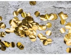 Confetti Rond Goud -Feestspullen Winkel confetti rond goud 8