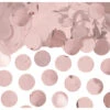 Confetti Rond Rose Goud