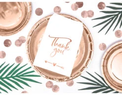 Confetti Rond Rose Goud -Feestspullen Winkel confetti rond rose goud 7