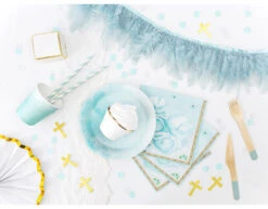 Confetti Rondjes Lichtblauw -Feestspullen Winkel confetti rondjes lichtblauw 3