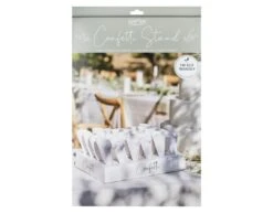 Confetti Tray Tray With Paper Cones -Feestspullen Winkel confetti tray tray with paper cones 2