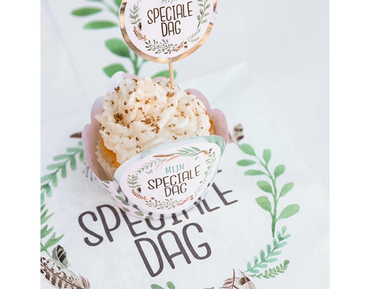 Cupcake Decoratie Set Mijn Speciale Dag 12 Delig 2 Cupcake Decoratie Set Mijn Speciale Dag 12 Delig - Afbeelding 2