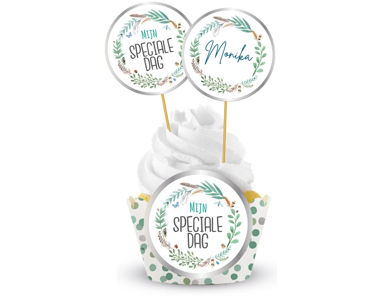 Cupcake Decoratie Set Mijn Speciale Dag 12 Delig 1 Cupcake Decoratie Set Mijn Speciale Dag 12 Delig