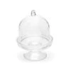Cupcake Standaard Mini Met Deksel Doorzichtig 7,5cm 3st