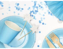 Cupcake Toppers Ster Zilver 6st -Feestspullen Winkel cupcake toppers ster zilver 6st 5