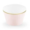 Cupcake Vormpjes Lichtroze Pastel 7,6cm 6st