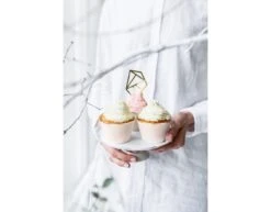 Cupcake Vormpjes Lichtroze Pastel 7,6cm 6st -Feestspullen Winkel cupcake vormpjes lichtroze pastel 76cm 6st 2