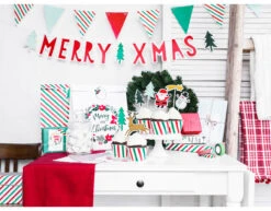 Cupcake Vormpjes Rood Groen 7,6cm 6st -Feestspullen Winkel cupcake vormpjes rood groen 76cm 6st 2