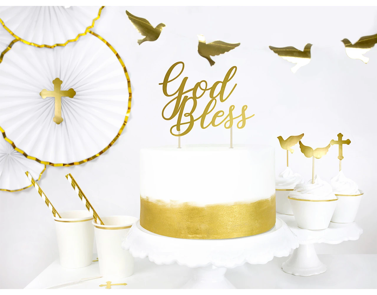 Cupcake Vormpjes Wit 7,6cm 6st 10 Cupcake Vormpjes Wit 7,6cm 6st - Afbeelding 10