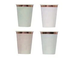 Cups Pastel Reactive Glaze Effect- Mix Pack Foiled