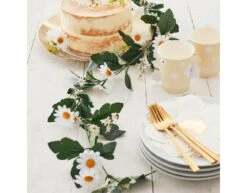 Daisy Foliage Garland -Feestspullen Winkel daisy foliage garland 2