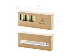 Decoratie Blikken 10cm 5st -Feestspullen Winkel decoratie blikken 10cm 5st 5