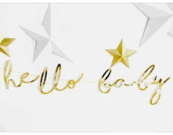 Decoratie Sterren Goud 6st -Feestspullen Winkel decoratie sterren goud 6st 5