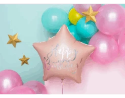 Decoratie Sterren Goud 6st -Feestspullen Winkel decoratie sterren goud 6st 6