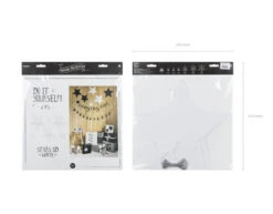 Decoratie Sterren Wit 6st -Feestspullen Winkel decoratie sterren wit 6st 9