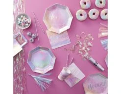 Deurgordijn Holografisch 2m -Feestspullen Winkel deurgordijn holografisch 2m 3