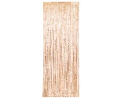 Deurgordijn Rose Gouden Metallic Folie 2,4m