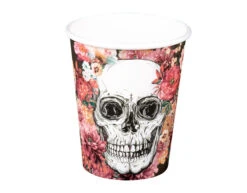 Dia De Los Muertos Bekers Papier 210ml 10st
