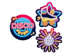 Disco Decoratie Set 3 Delig
