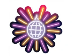 Disco Decoratie Set 3 Delig -Feestspullen Winkel disco decoratie set 3 delig 3