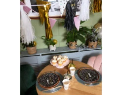 Disco Gouden Bekers Met Rietje -Feestspullen Winkel disco gouden bekers met rietje 2