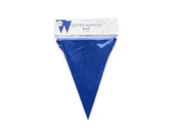 Donker Blauw Slingers Glitter 6m -Feestspullen Winkel donker blauw slingers glitter 6m 2