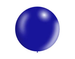 Donkerblauwe Reuze Ballon Metallic 60cm