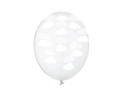 Doorzichtige Ballonnen Witte Wolken