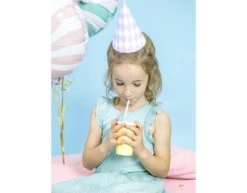 Feesthoedjes Gekleurd 10cm 6st -Feestspullen Winkel feesthoedjes gekleurd 10cm 6st 2