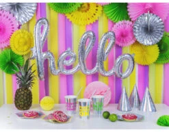 Feesthoedjes Holografisch Glitter 16cm 20st -Feestspullen Winkel feesthoedjes holografisch glitter 16cm 20st 6