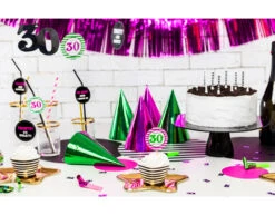 Feesthoedjes Holografisch Glitter 16cm 20st -Feestspullen Winkel feesthoedjes holografisch glitter 16cm 20st 7