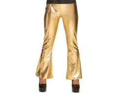 Flarebroek Goud M